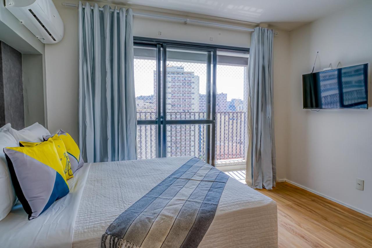 360 Suites Aurora Republica - Apartamentos Mobiliados São Paulo Eksteriør billede
