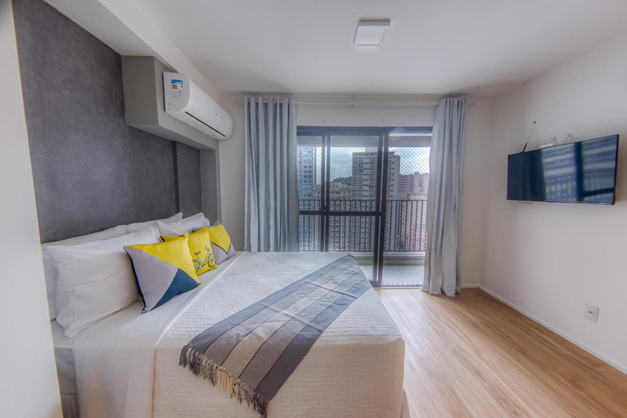360 Suites Aurora Republica - Apartamentos Mobiliados São Paulo Eksteriør billede