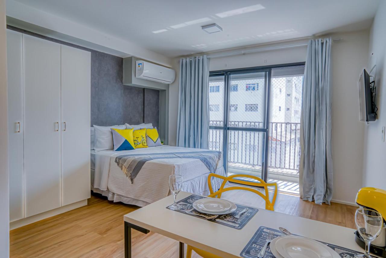 360 Suites Aurora Republica - Apartamentos Mobiliados São Paulo Eksteriør billede