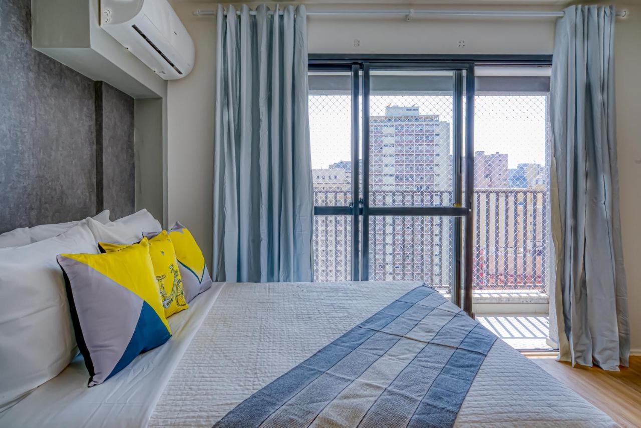 360 Suites Aurora Republica - Apartamentos Mobiliados São Paulo Eksteriør billede