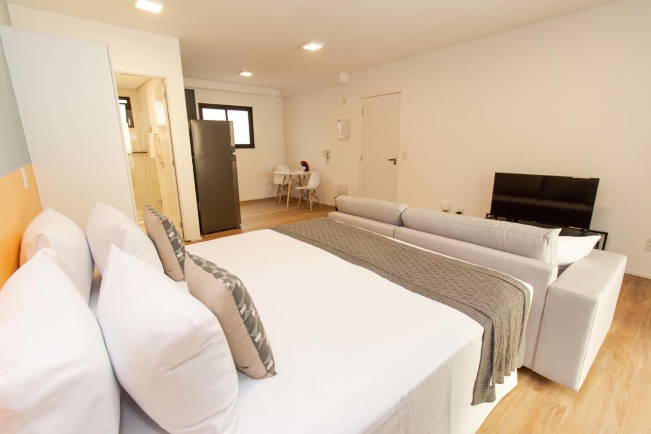 360 Suites Aurora Republica - Apartamentos Mobiliados São Paulo Eksteriør billede