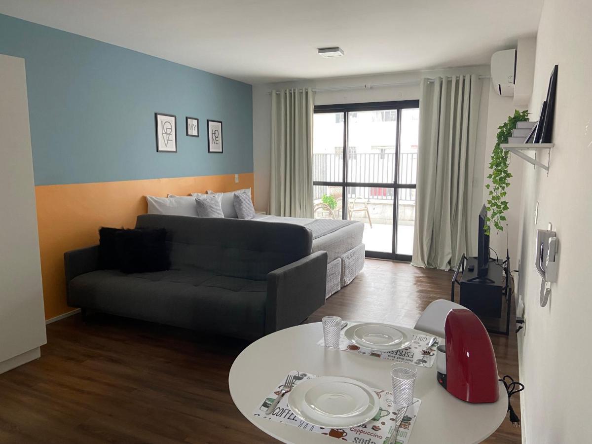360 Suites Aurora Republica - Apartamentos Mobiliados São Paulo Eksteriør billede