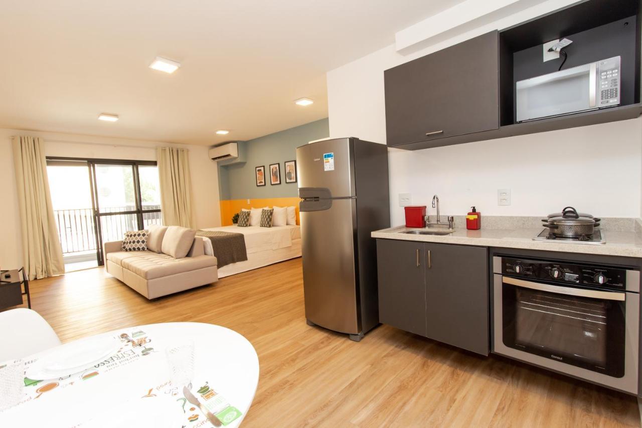360 Suites Aurora Republica - Apartamentos Mobiliados São Paulo Eksteriør billede