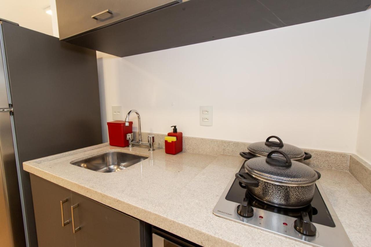 360 Suites Aurora Republica - Apartamentos Mobiliados São Paulo Eksteriør billede
