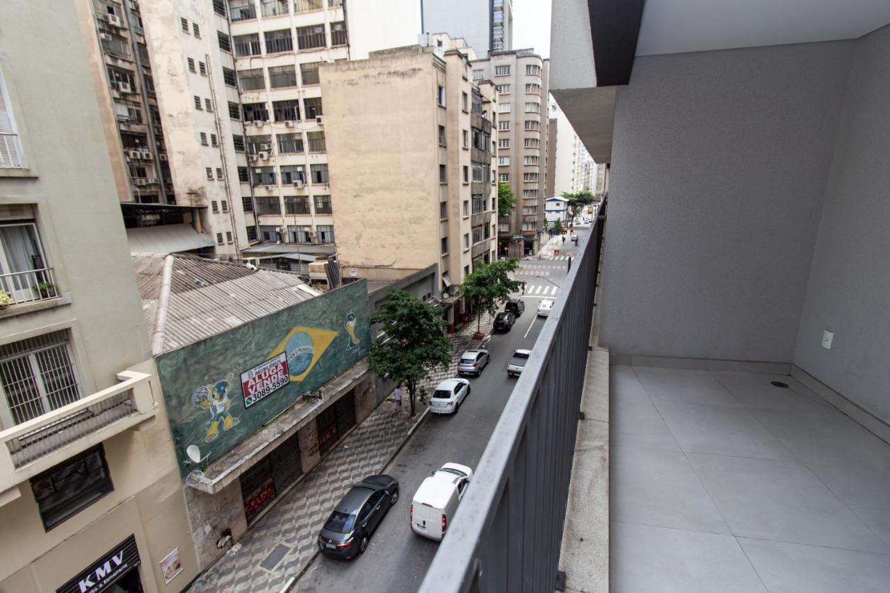 360 Suites Aurora Republica - Apartamentos Mobiliados São Paulo Eksteriør billede