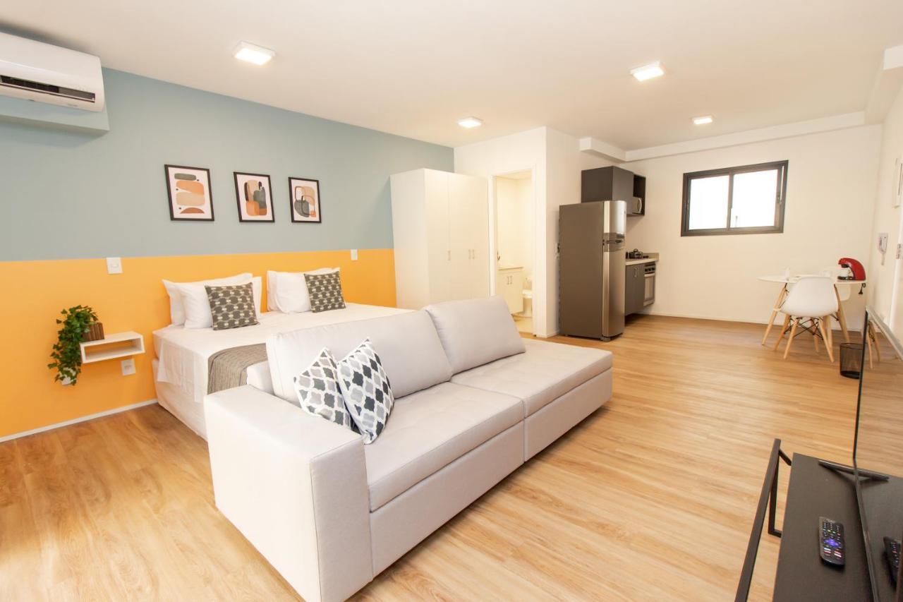 360 Suites Aurora Republica - Apartamentos Mobiliados São Paulo Eksteriør billede
