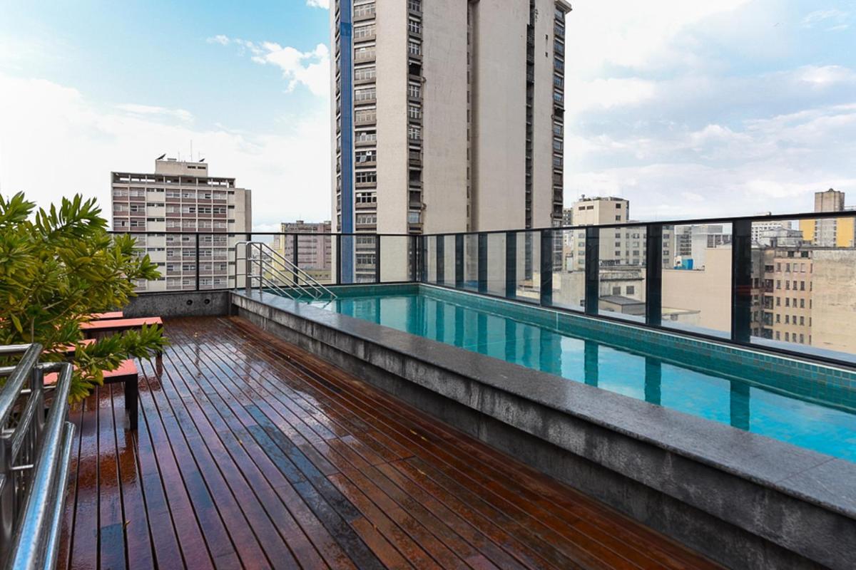 360 Suites Aurora Republica - Apartamentos Mobiliados São Paulo Eksteriør billede